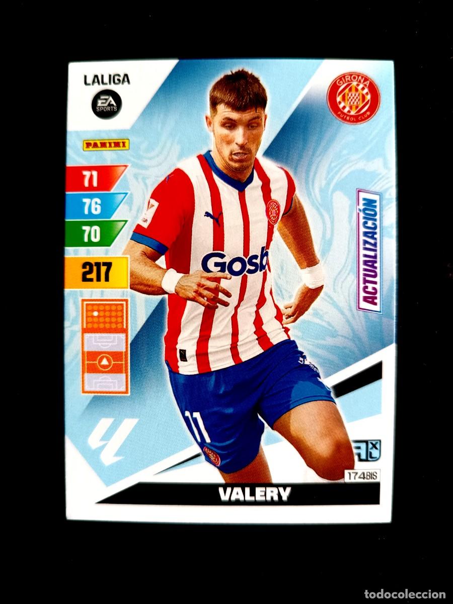 Fu&szlig;ball-Sticker: 174 BIS VALERY (ACTUALIZACI&Oacute;N) - GIRONA F.C. - ADRENALYN XL 2023 2024