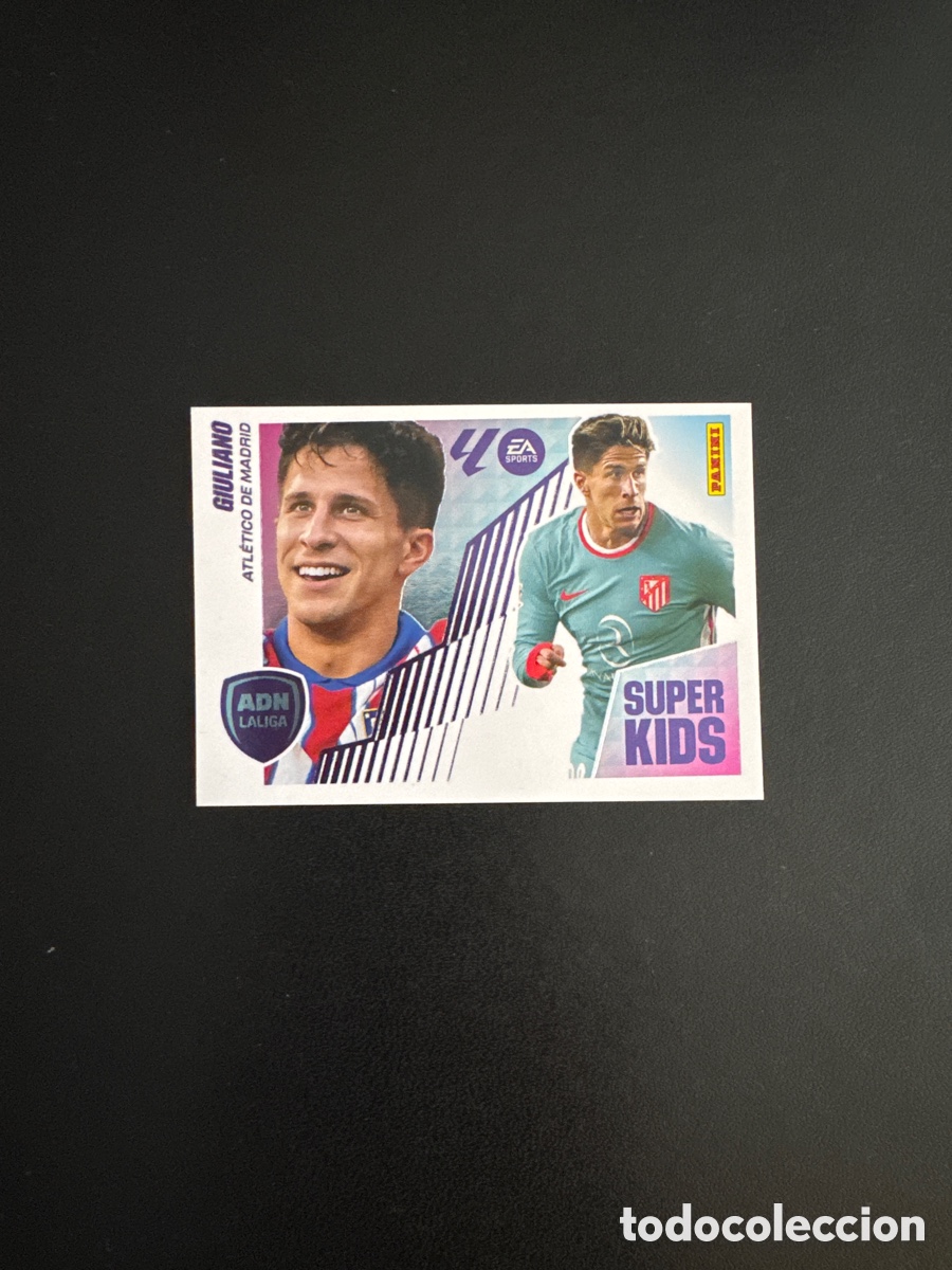 Cromos de f&uacute;tbol: GIULIANO S&Uacute;PER KIDS NUMERO 9 LIGA ESTE 2025 2026