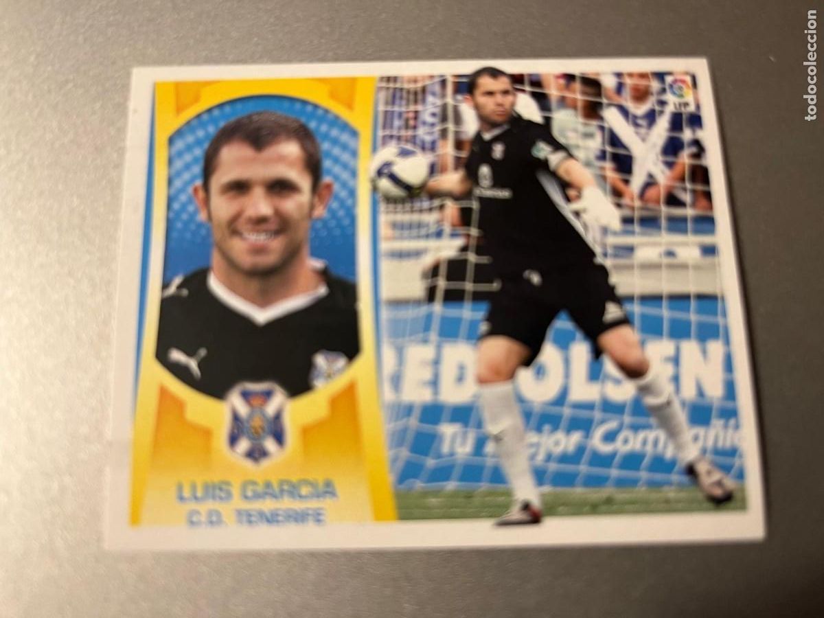 Football Stickers: N&ordm; 2 LUIS GARC&Iacute;A C.D. TENERIFE ESTE LIGA 09 10