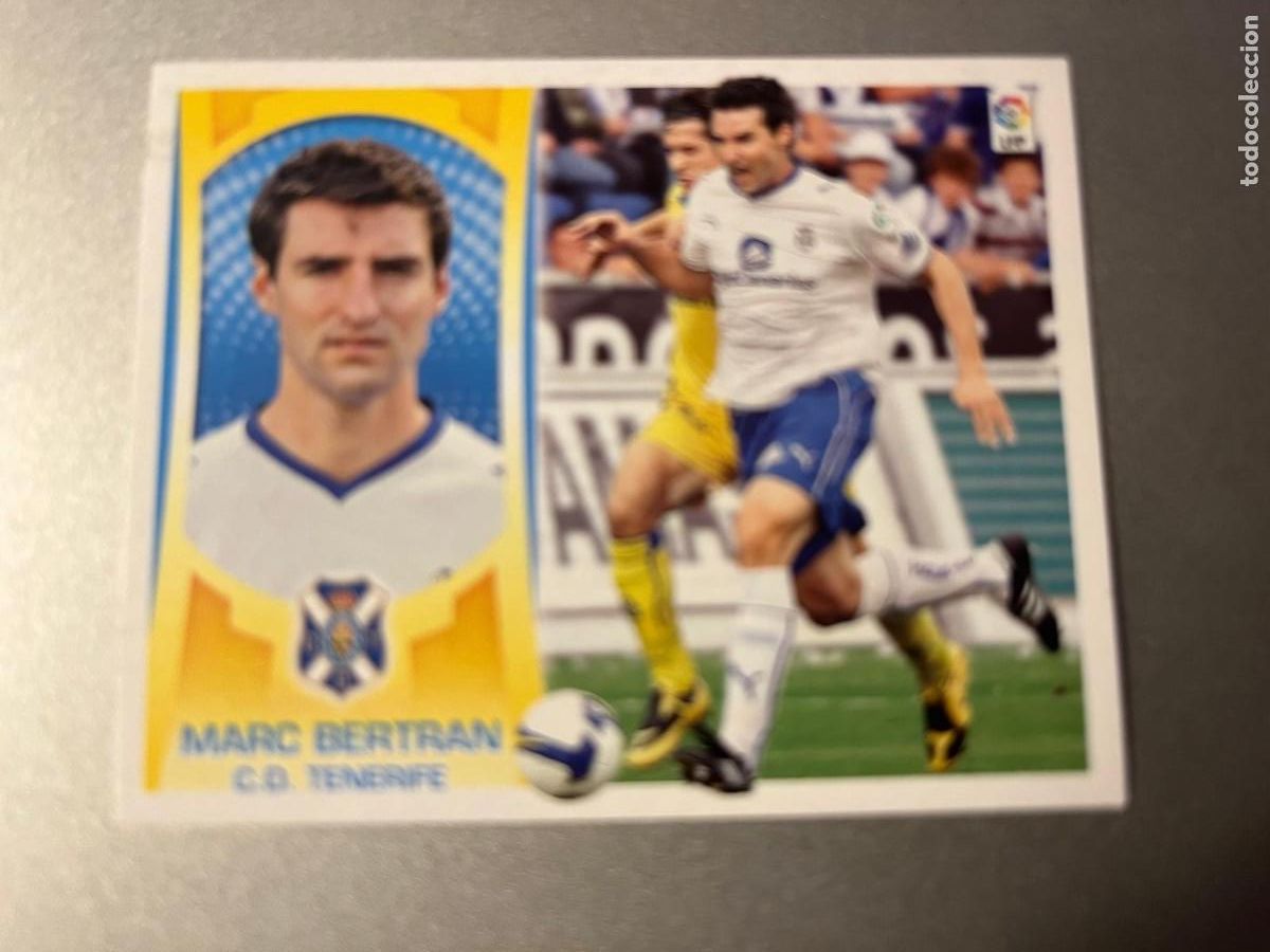 Fu&szlig;ball-Sticker: N&ordm; 3 MARC BERTRAN C.D. TENERIFE ESTE LIGA 09 10