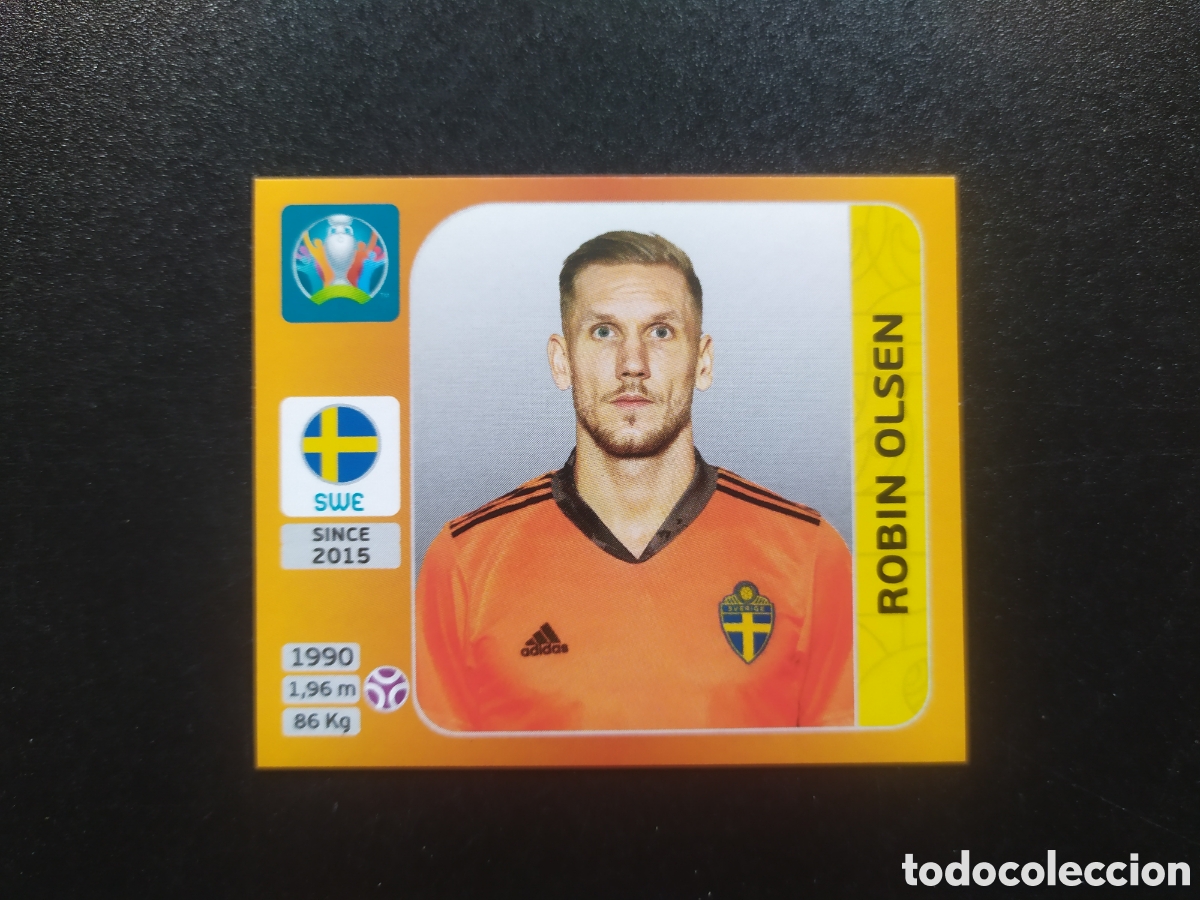 Figurine di Calcio: UEFA euro 2020 tournament edition panini Olsen n&deg; 547 Suecia