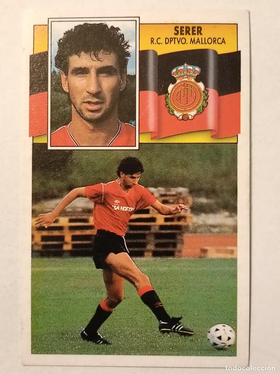Figurine di Calcio: SERER R.C.D. MALLORCA LIGA 90/91 ESTE