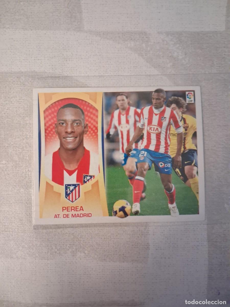 Cromos de F&uacute;tbol: Ediciones Este Liga 2009-2010 09-10 Sin Pegar Atletico de Madrid 3 Perea