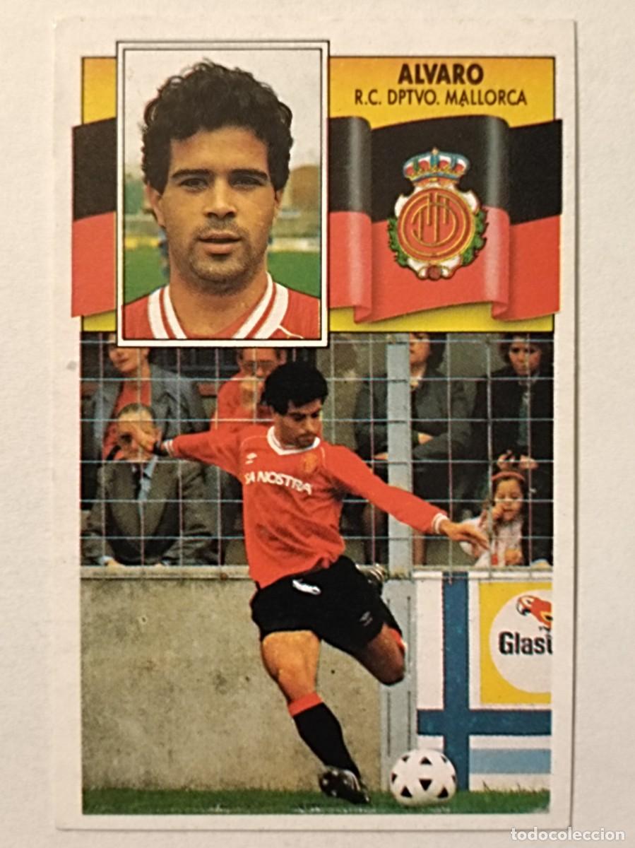 Cartes &agrave; collectionner de Football: ALVARO R.C.D. MALLORCA LIGA 90/91 ESTE