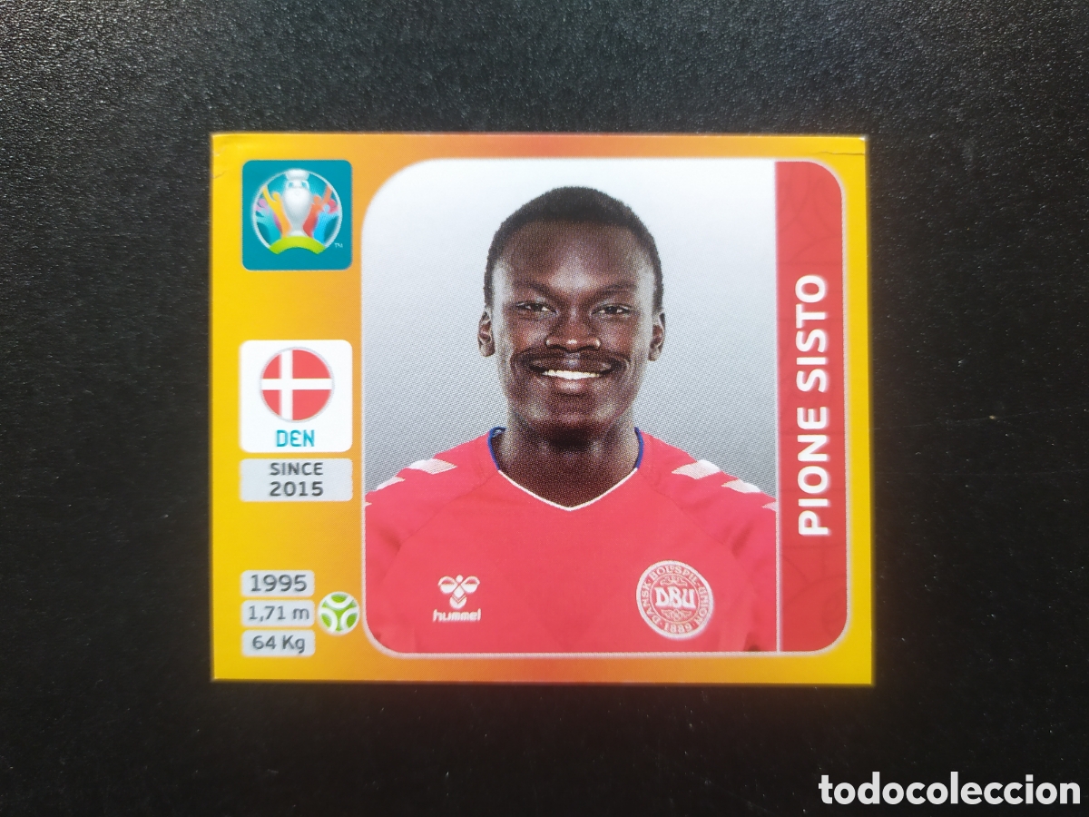 Figurine di Calcio: UEFA euro 2020 tournament edition panini Sisto n&deg; 174 Dinamarca