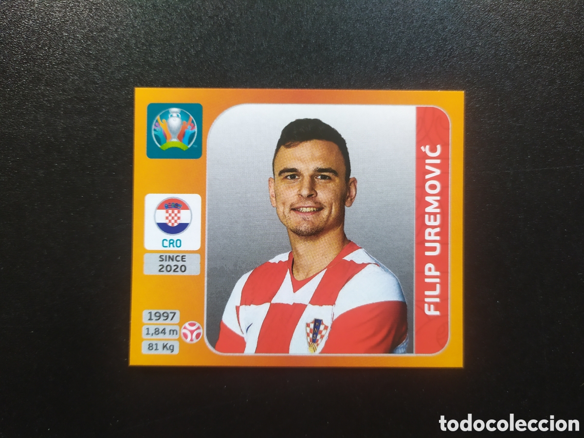 Football Stickers: UEFA euro 2020 tournament edition panini Uremovic n&deg; 354 Croacia