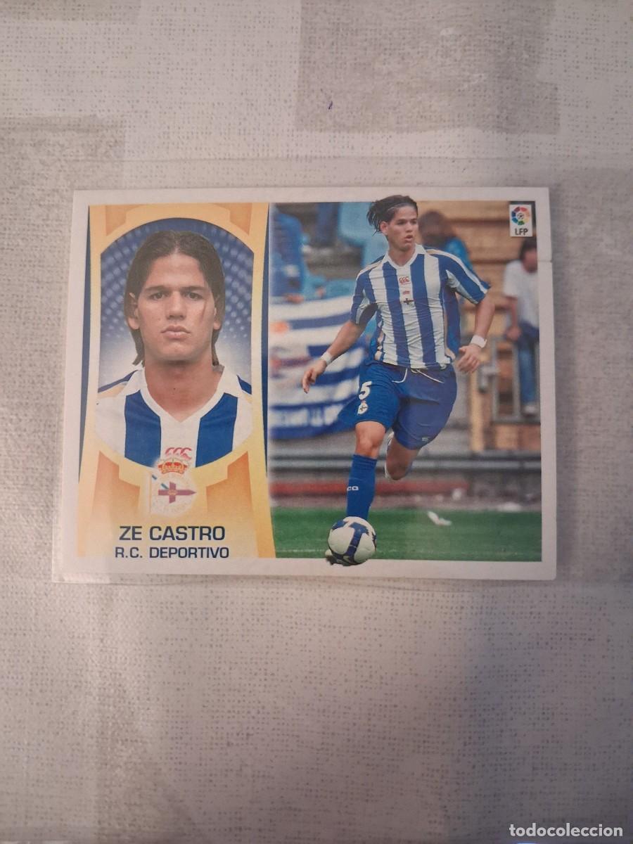 Figurine di Calcio: Ediciones Este Liga 2009-2010 09-10 Sin Pegar RC Deportivo 6A Ze Castro