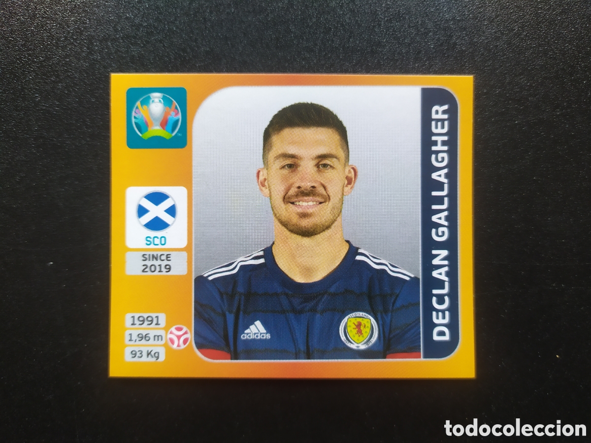 Figurine di Calcio: UEFA euro 2020 tournament edition panini Gallagher n&deg; 438 Escocia