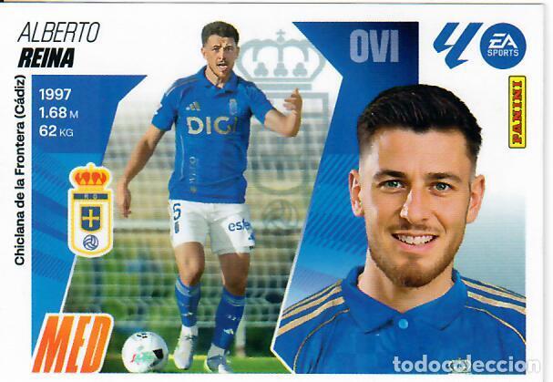 Cromos de Futebol: CROMO PANINI LIGA ESTE 2025-26 (25 - 26) - N&ordm; 12 - REINA - R. OVIEDO - 2&ordf; EDICI&Oacute;N