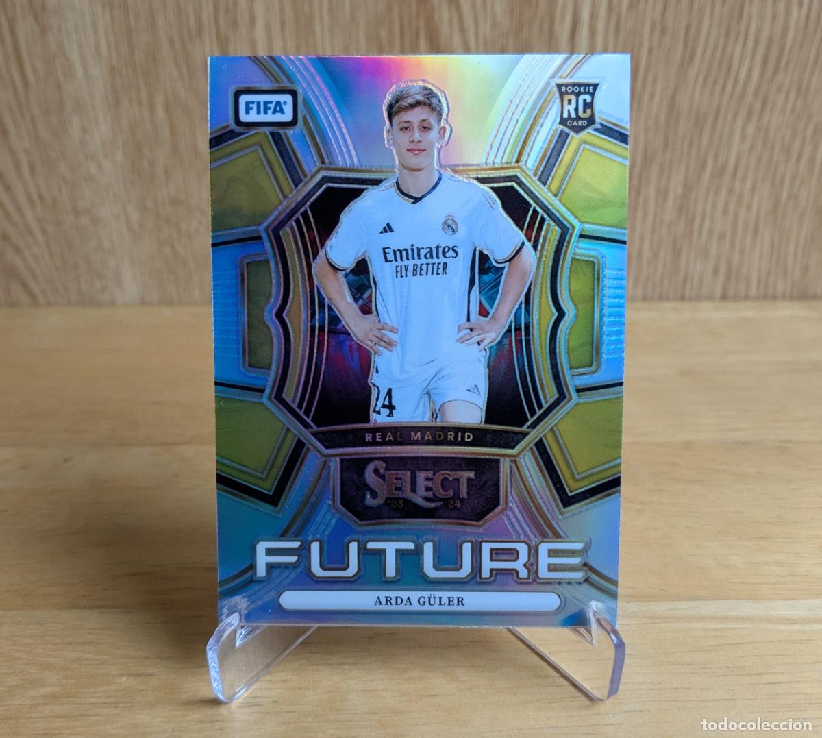 Cromos de F&uacute;tbol: PANINI SELECT FIFA 2023-2024 - ARDA G&Uuml;LER - FUTURE - REAL MADRID - ROOKIE
