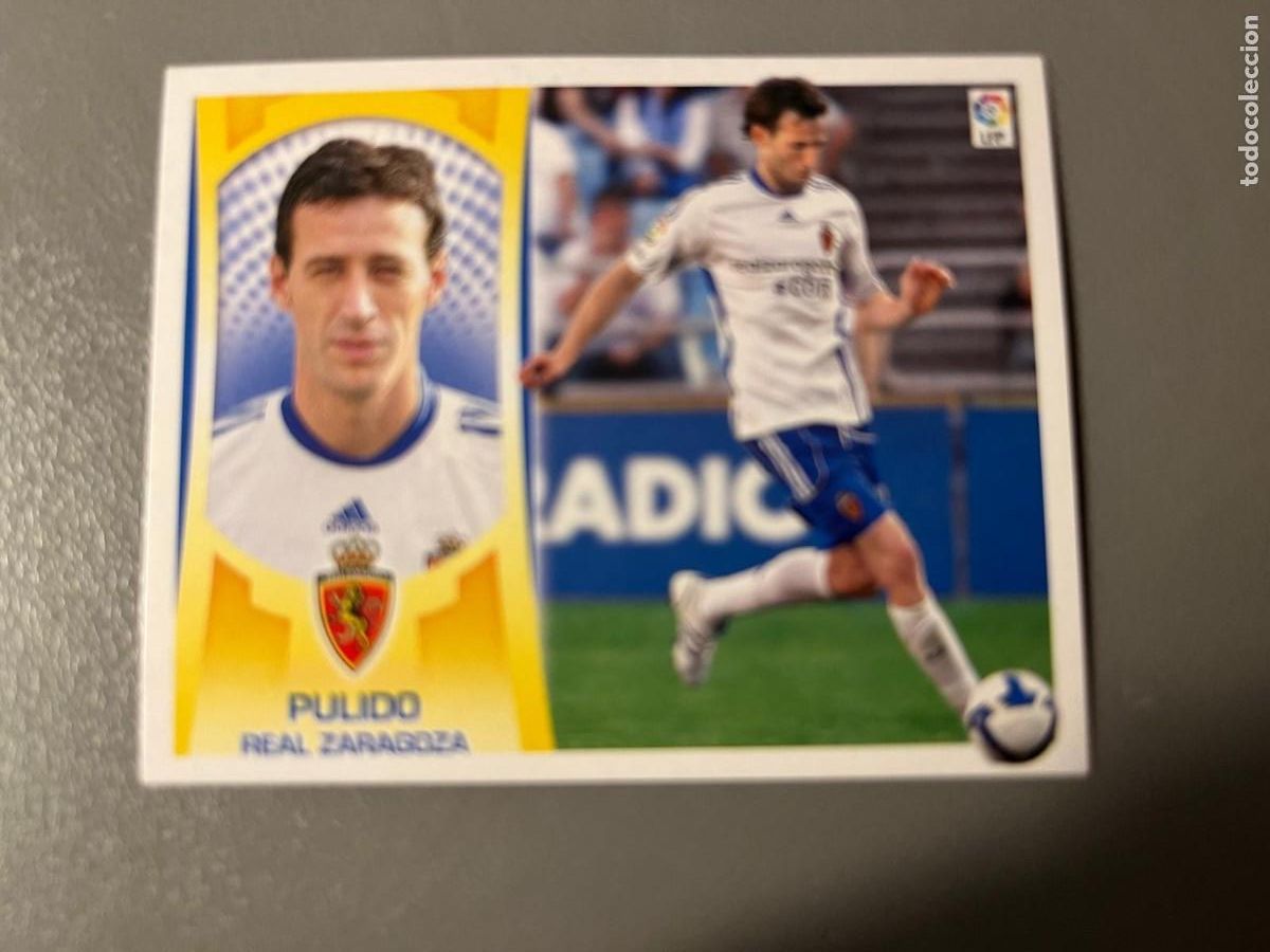 Cromos de F&uacute;tbol: N&ordm; 6 A PULIDO REAL ZARAGOZA ESTE LIGA 09 10