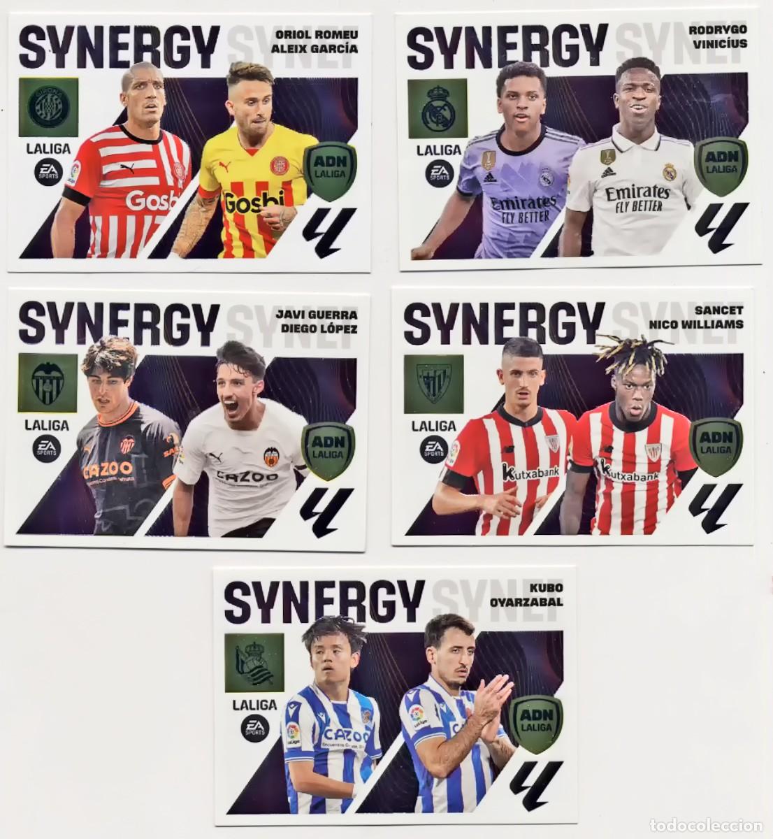 Cromos de F&uacute;tbol: VALENCIA SYNERGY N&ordm; 17 JAVI GUERRA DIEGO LOPEZ LIGA ESTE 2023 2024 23 24 NUEVO