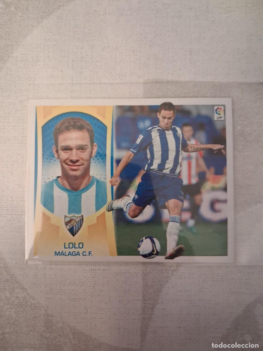 Figurine di Calcio: Ediciones Este Liga 2009-2010 09-10 Sin Pegar Malaga CF 8 Lolo