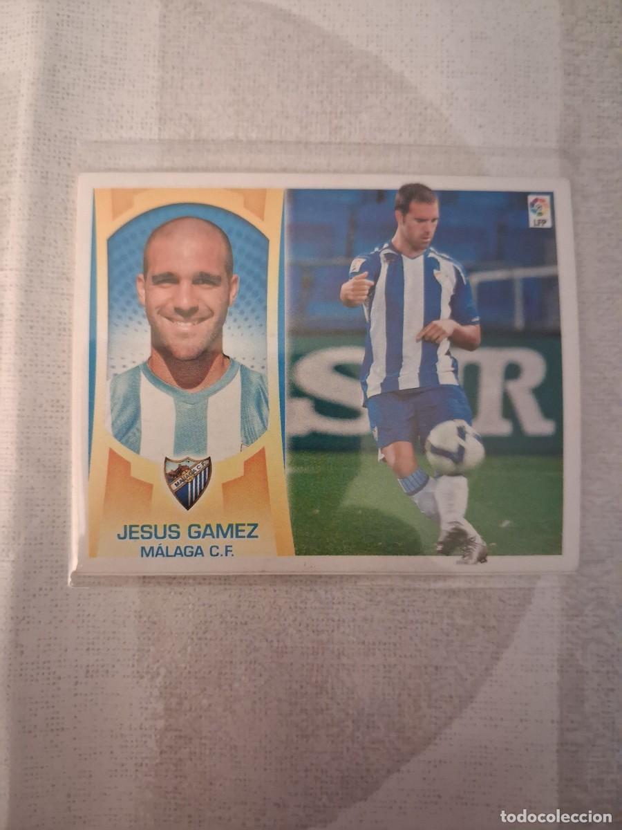 Fu&szlig;ball-Sticker: Ediciones Este Liga 2009-2010 09-10 Sin Pegar Malaga CF 8B Jesus Gamez Coloca