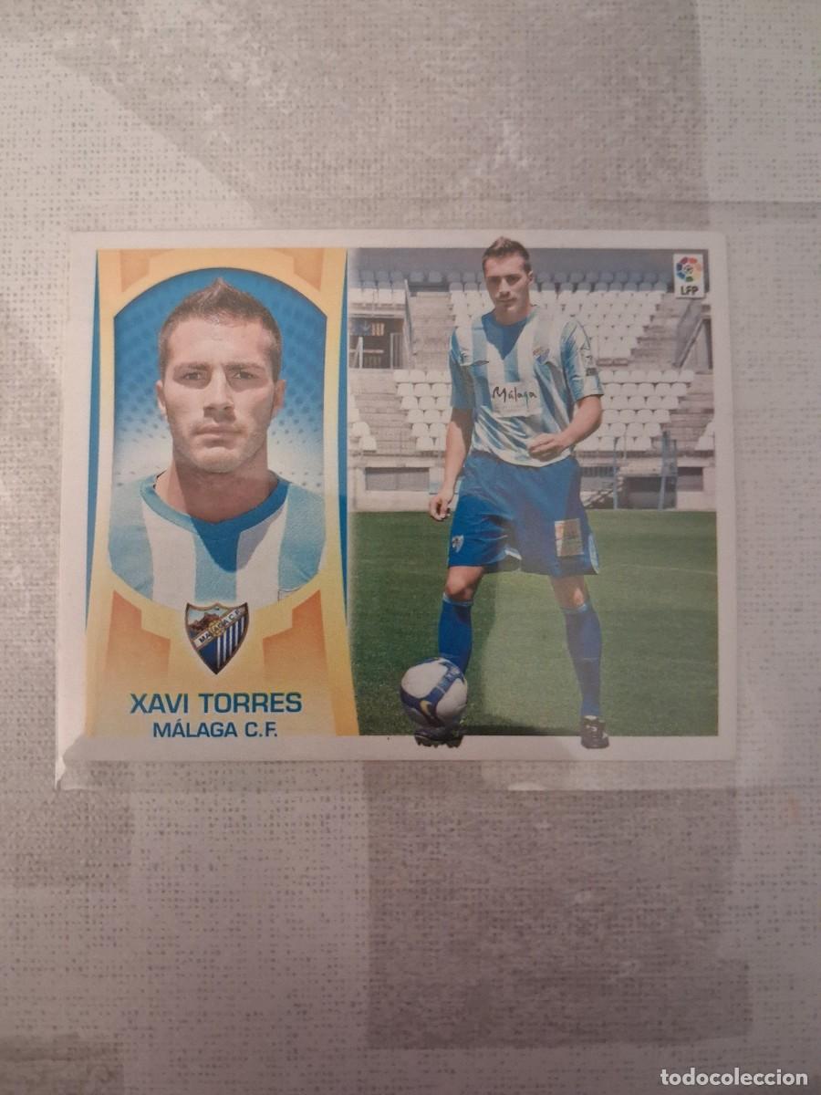 Fu&szlig;ball-Sticker: Ediciones Este Liga 2009-2010 09-10 Sin Pegar Malaga CF 9A Xavi Torres