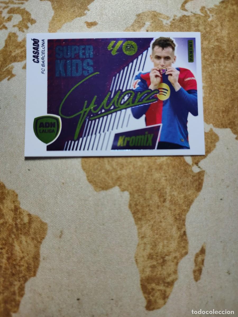 Cromos de f&uacute;tbol: Liga Este ADN KROMIX S&uacute;per Kids K5 CASAD&Oacute; 2025-26 25 26