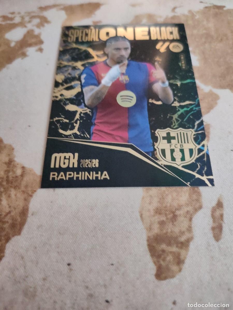 Fu&szlig;ball-Sticker: SPECIAL ONE BLACK RAPHINHA Megacracks MGK 2025-26