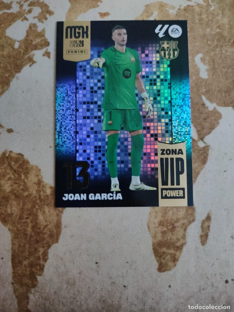 Football Stickers: Zona VIP POWER P 512 JOAN GARC&Iacute;A Megacracks MGK 2025-26