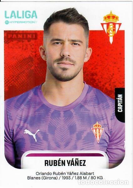 Cromos de F&uacute;tbol: PANINI HYPERMOTION 2025-26 (25 - 26) - N&ordm; 365 - RUB&Eacute;N Y&Aacute;&Ntilde;EZ - SPORTING DE GIJ&Oacute;N