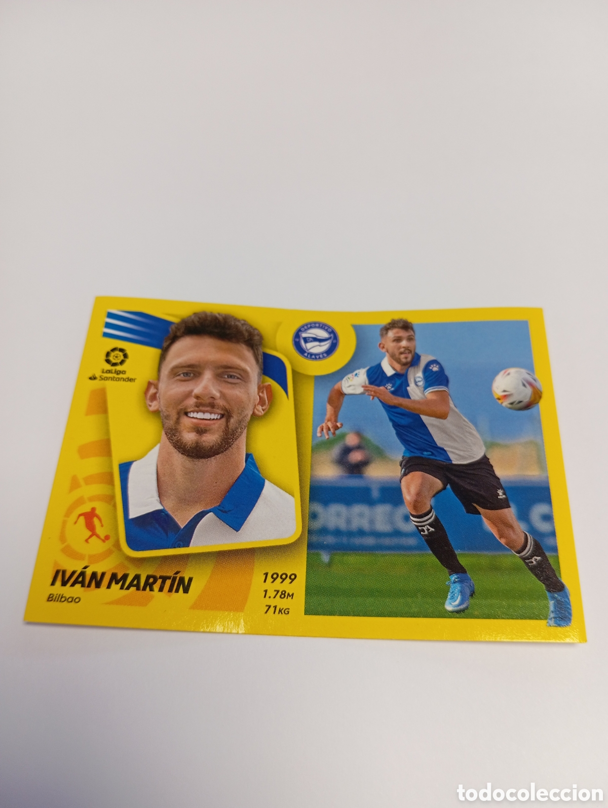 Fu&szlig;ball-Sticker: Iv&aacute;n Mart&iacute;n 12 B ALAV&Eacute;S LIGA 21-22 ESTE 2021 2022 PANINI