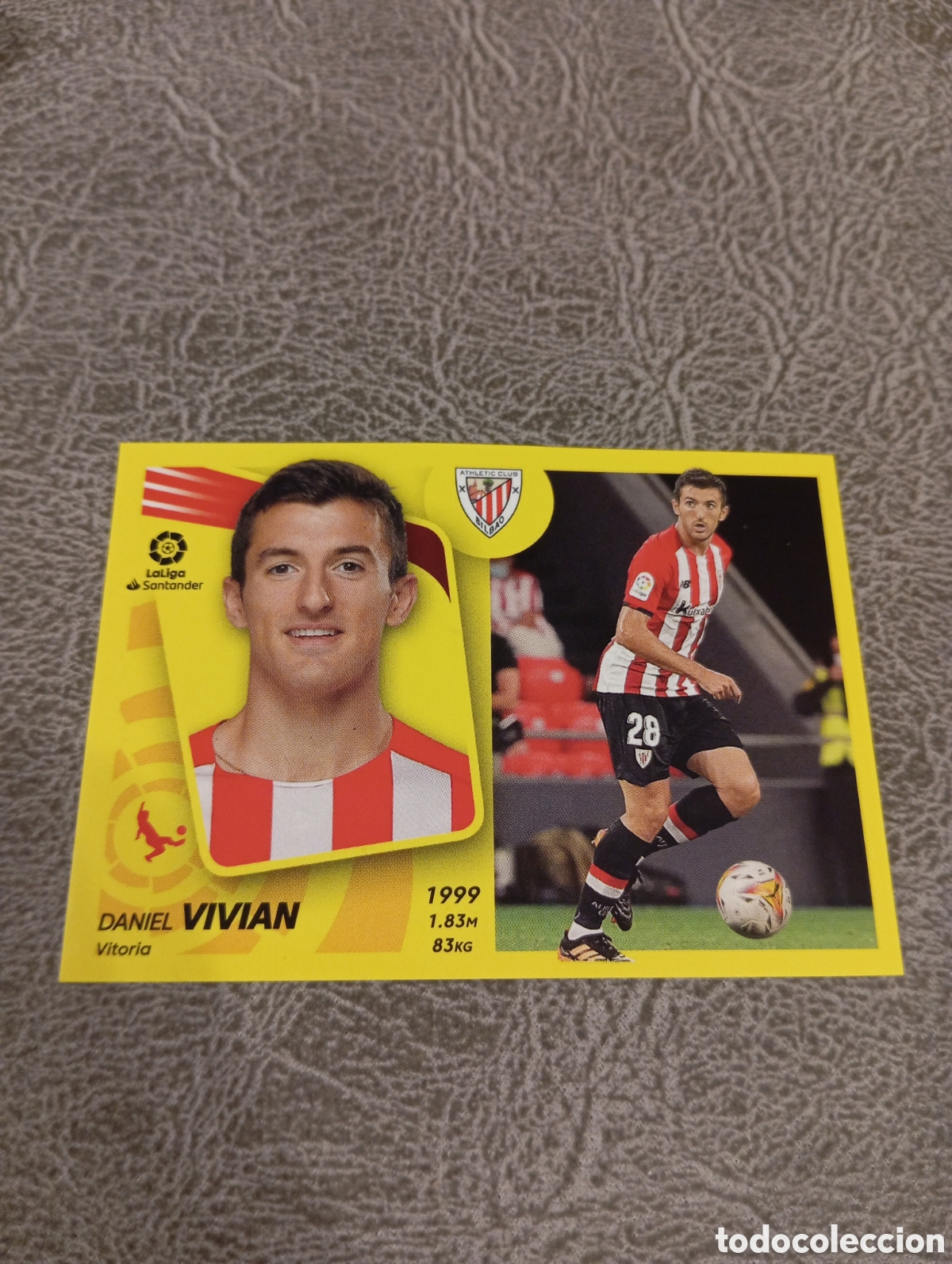 Fu&szlig;ball-Sticker: Vivian 9 Bis ATHLETIC LIGA 21-22 ESTE 2021 2022 PANINI