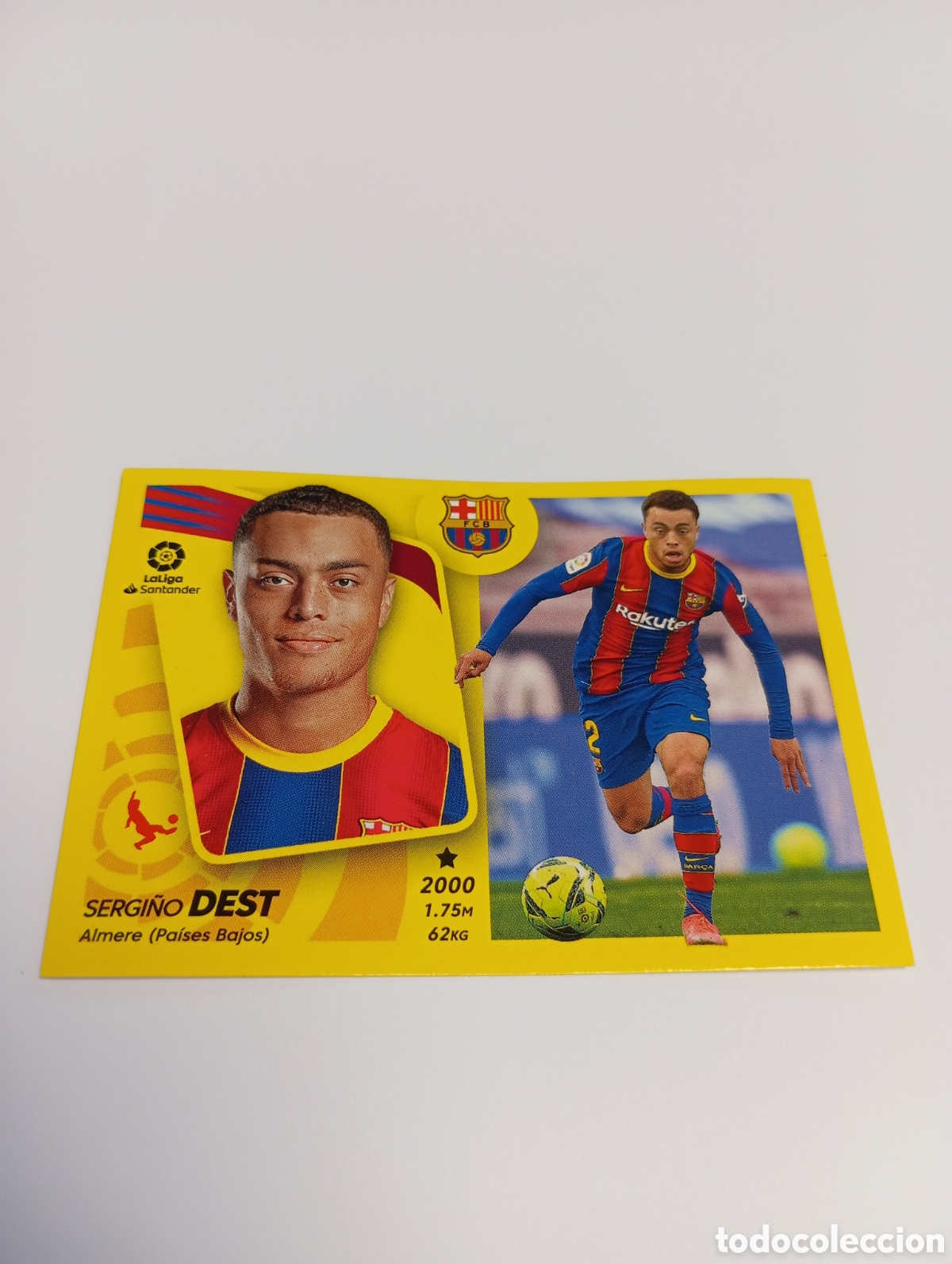 Fu&szlig;ball-Sticker: Dest 7 A BARCELONA LIGA 21-22 ESTE 2021 2022 PANINI