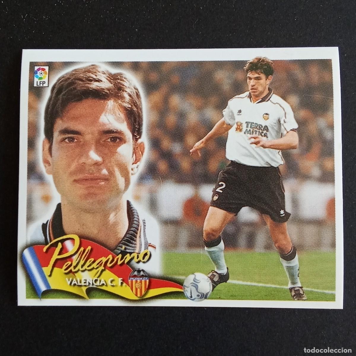 Football Stickers: CROMO LIGA 2000 2001 00 01 EDICIONES ESTE PELLEGRINO VALENCIA NUNCA PEGADO