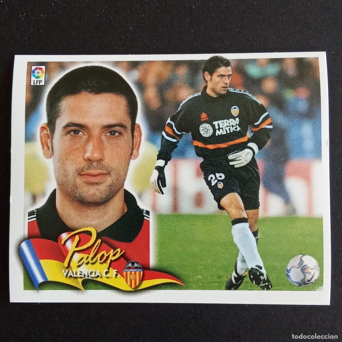 Cromos de F&uacute;tbol: CROMO LIGA 2000 2001 00 01 EDICIONES ESTE PALOP VALENCIA NUNCA PEGADO