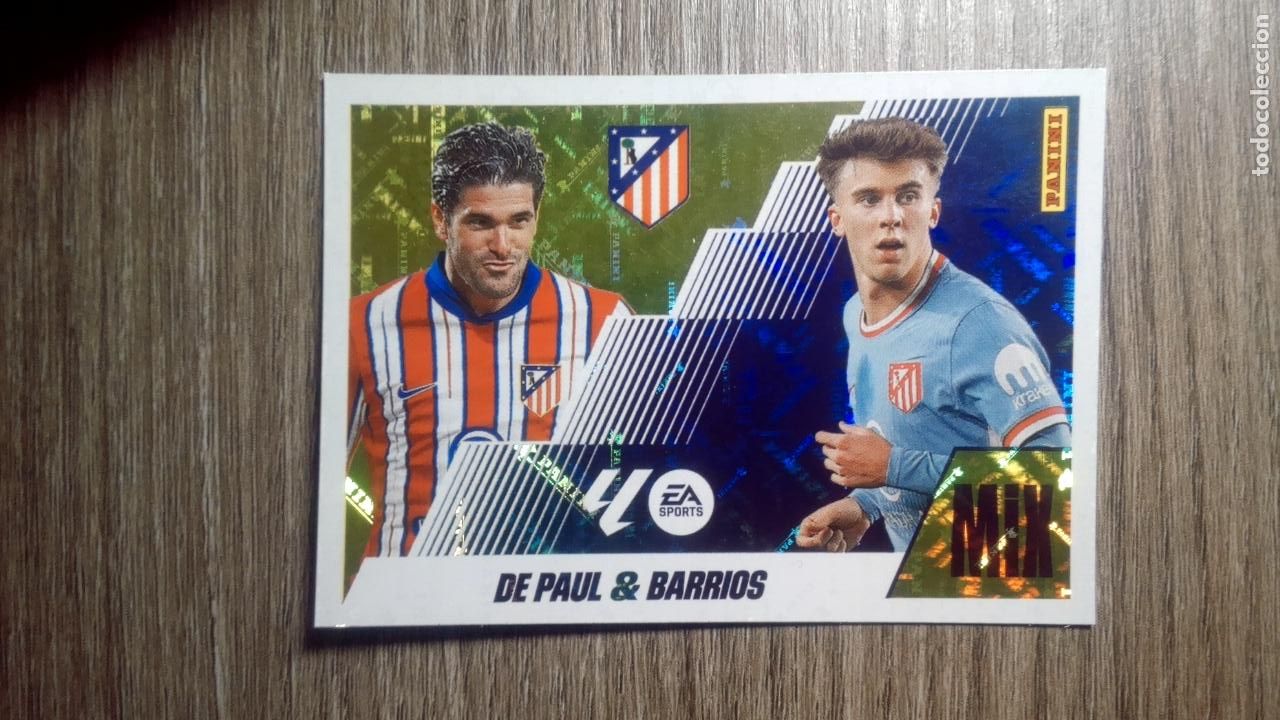 Fu&szlig;ball-Sticker: Liga ESTE 2025-26 6 DE PAUL / BARRIOS (ATL&Eacute;TICO DE MADRID) Mix PANINI 2025/26 25 26
