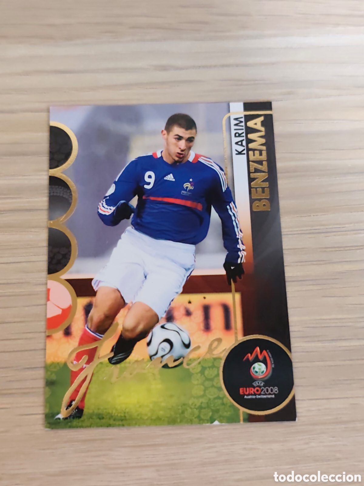 Cromos de F&uacute;tbol: ROOKIE 66 BENZEMA FRANCIA EURO 2008