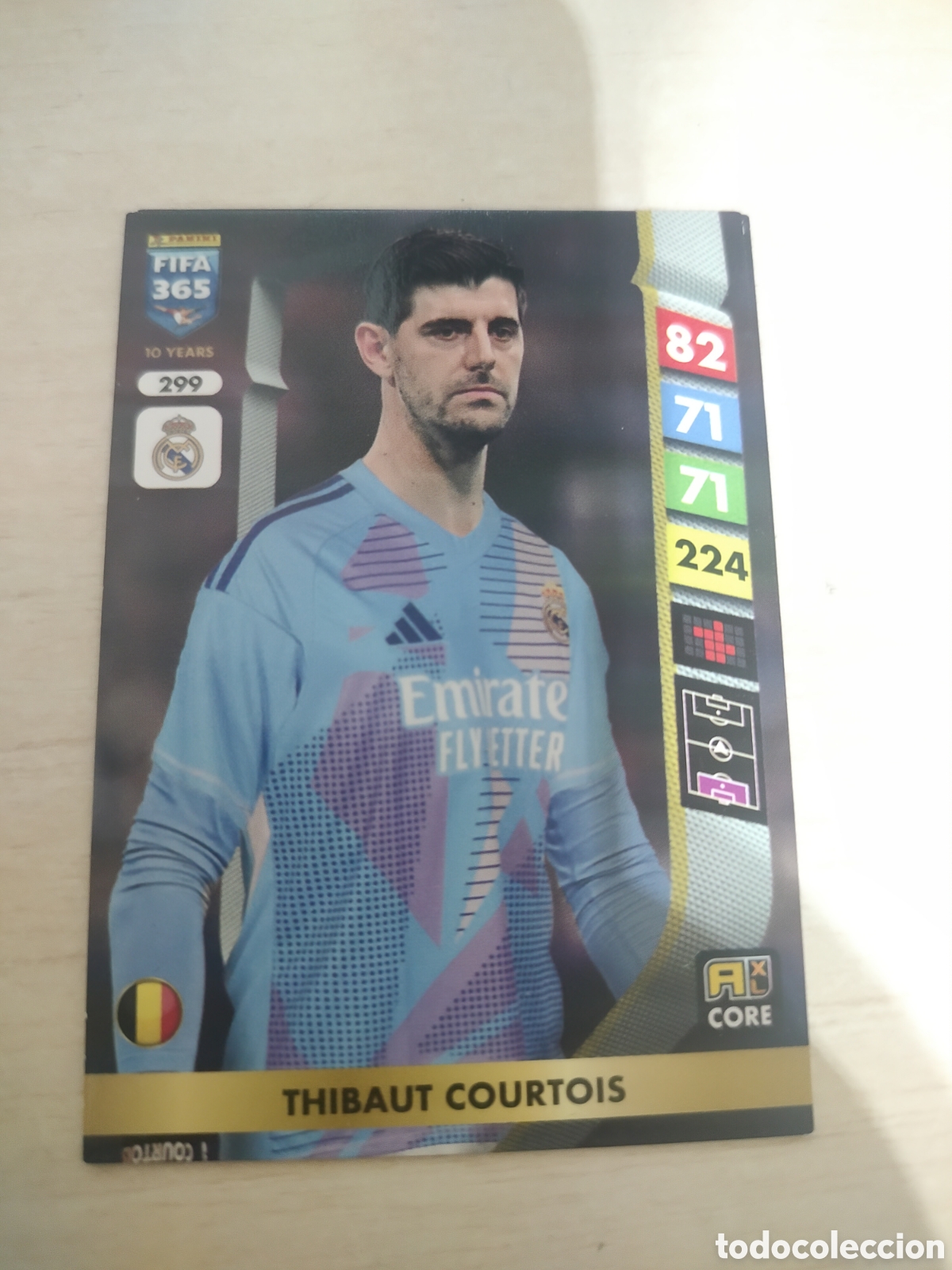 Cromos de F&uacute;tbol: COURTOIS 299 ADRENALYN XL FIFA 365 2024 2025 24 25