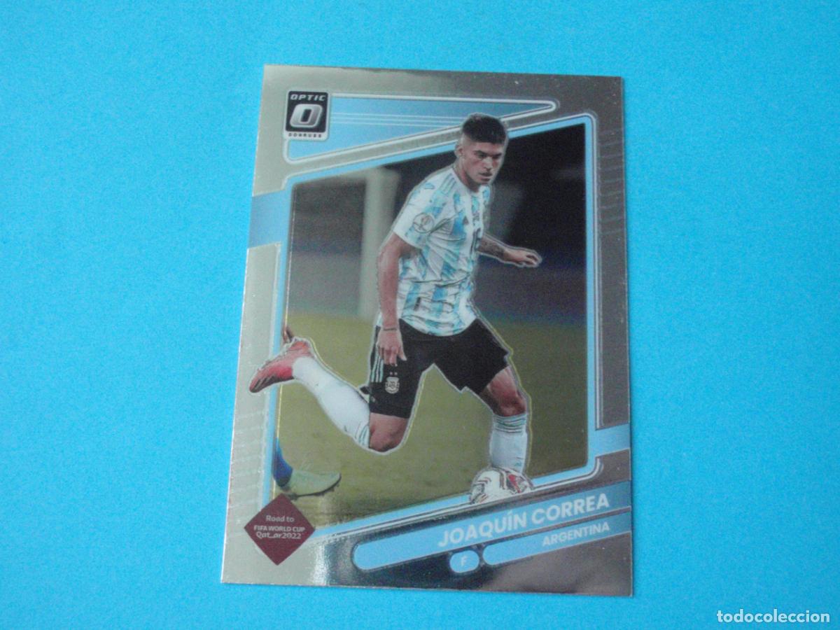 Figurine di Calcio: 4 JOAQU&Iacute;N CORREA Argentina OPTIC - DONRUSS FIFA 2021 2022 ROAD TO MUNDIAL QATAR FWC PANINI 21 22