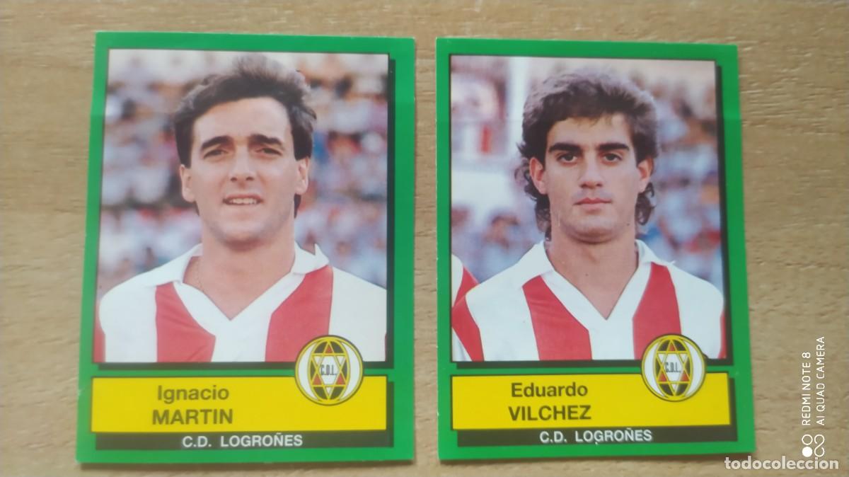 Figurine di Calcio: LOGRO&Ntilde;ES 119 MARTIN FUTBOL 90 PANINI -H