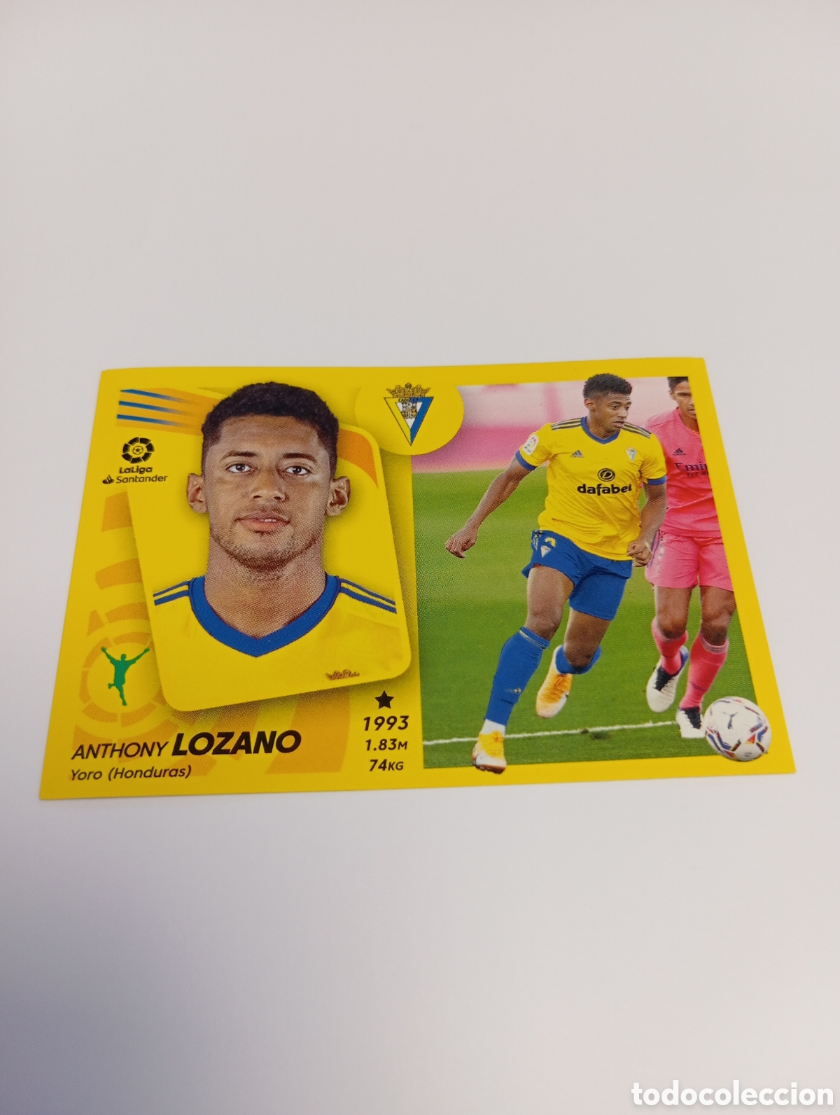Fu&szlig;ball-Sticker: LOZANO 19 C&Aacute;DIZ LIGA 21-22 ESTE 2021 2022 PANINI