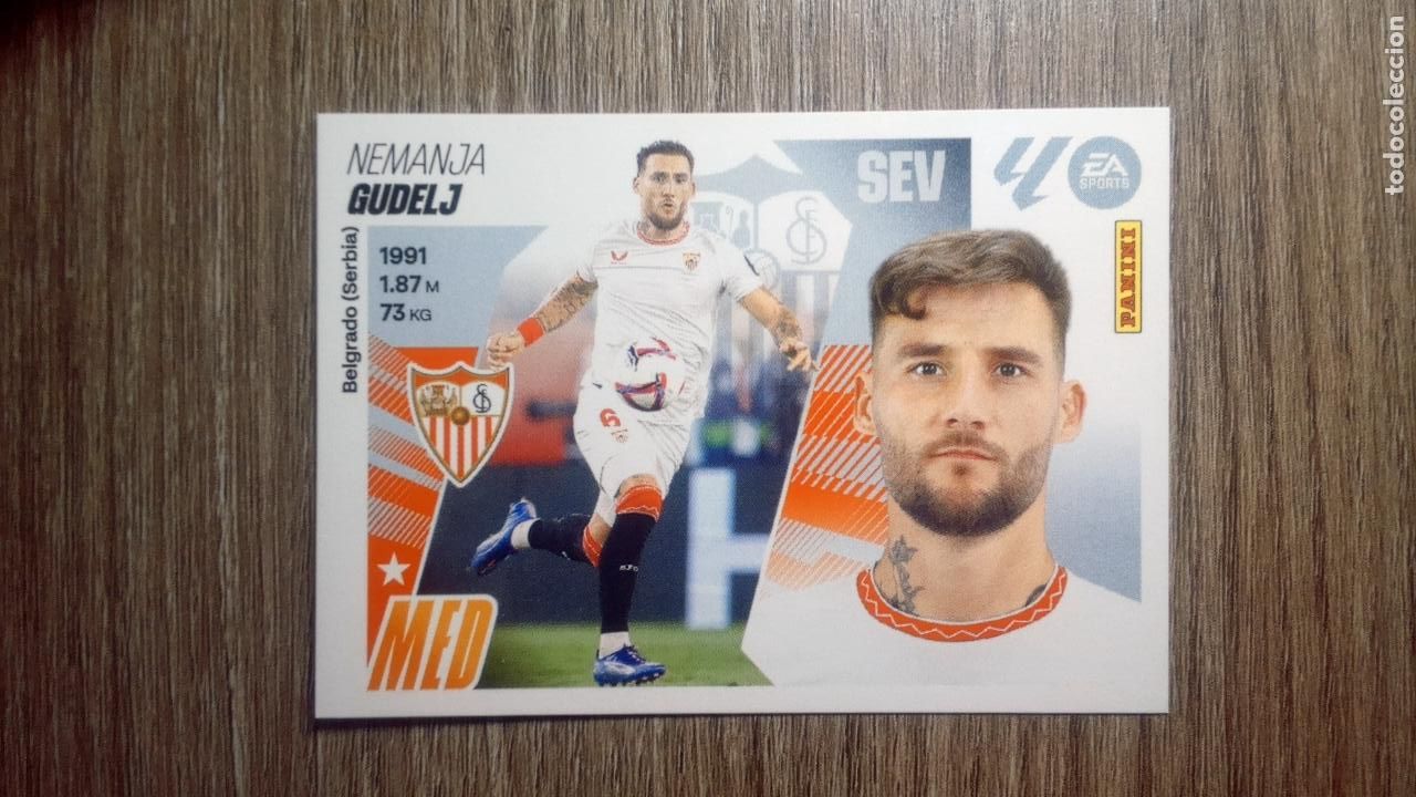 Fu&szlig;ball-Sticker: Liga ESTE 2025-26 11 GUDELJ Sevilla PANINI 2025/26 25 26