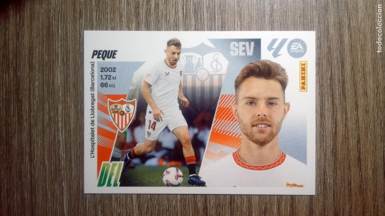 Cromos de f&uacute;tbol: Liga ESTE 2025-26 16 PEQUE Sevilla PANINI 2025/26 25 26