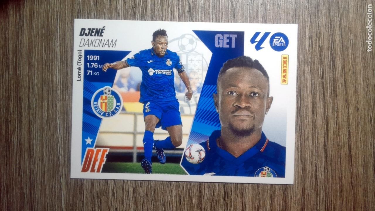 Fu&szlig;ball-Sticker: Liga ESTE 2025-26 8 DJENE Getafe PANINI 2025/26 25 26