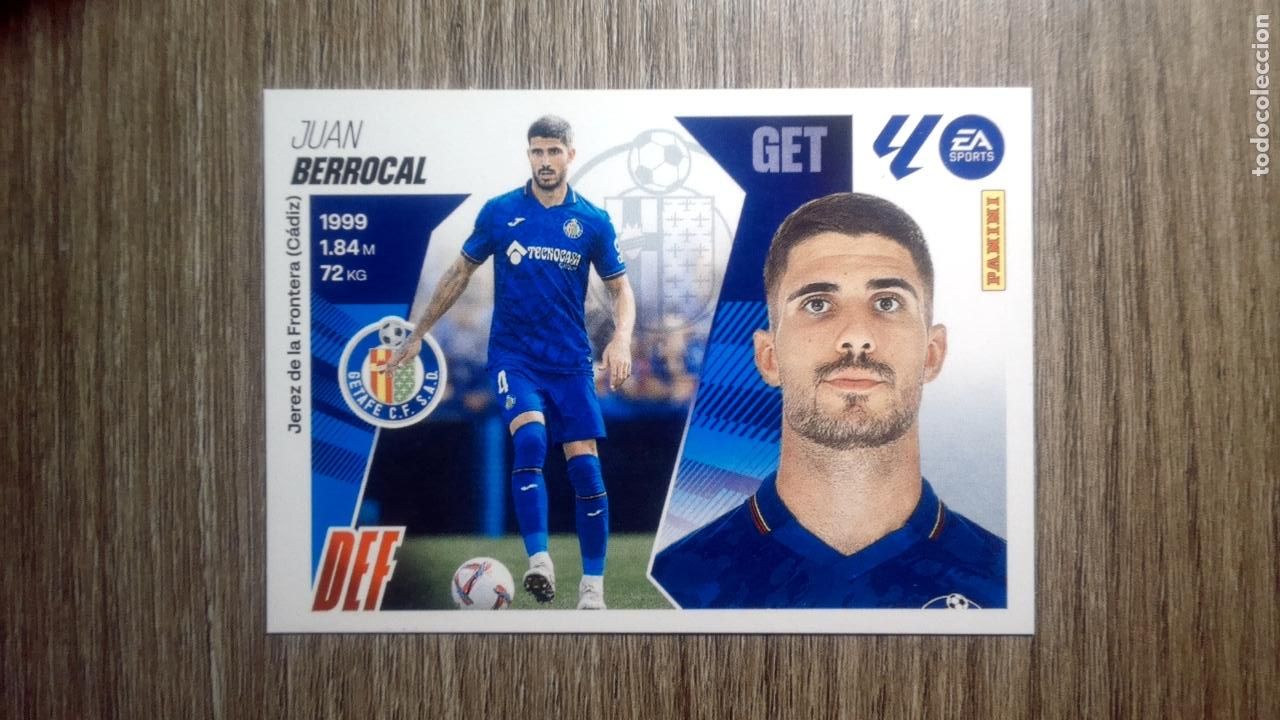 Figurine di Calcio: Liga ESTE 2025-26 9B BERROCAL Getafe PANINI 2025/26 25 26