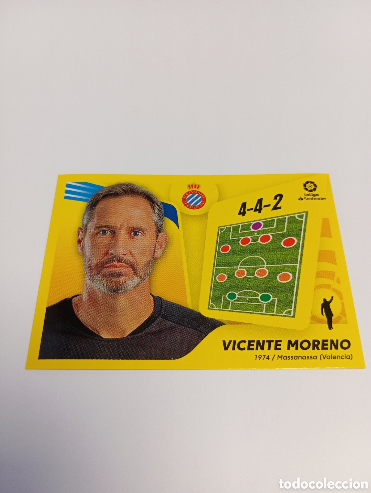 Fu&szlig;ball-Sticker: Vicente Moreno 2 ESPA&Ntilde;OL 21-22 ESTE 2021 2022 PANINI