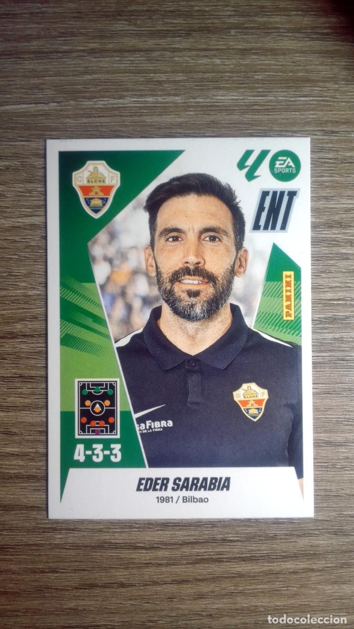 Fu&szlig;ball-Sticker: Liga ESTE 2025-26 2 EDER SARABIA (ENTRENADOR) Elche PANINI 2025/26 25 26