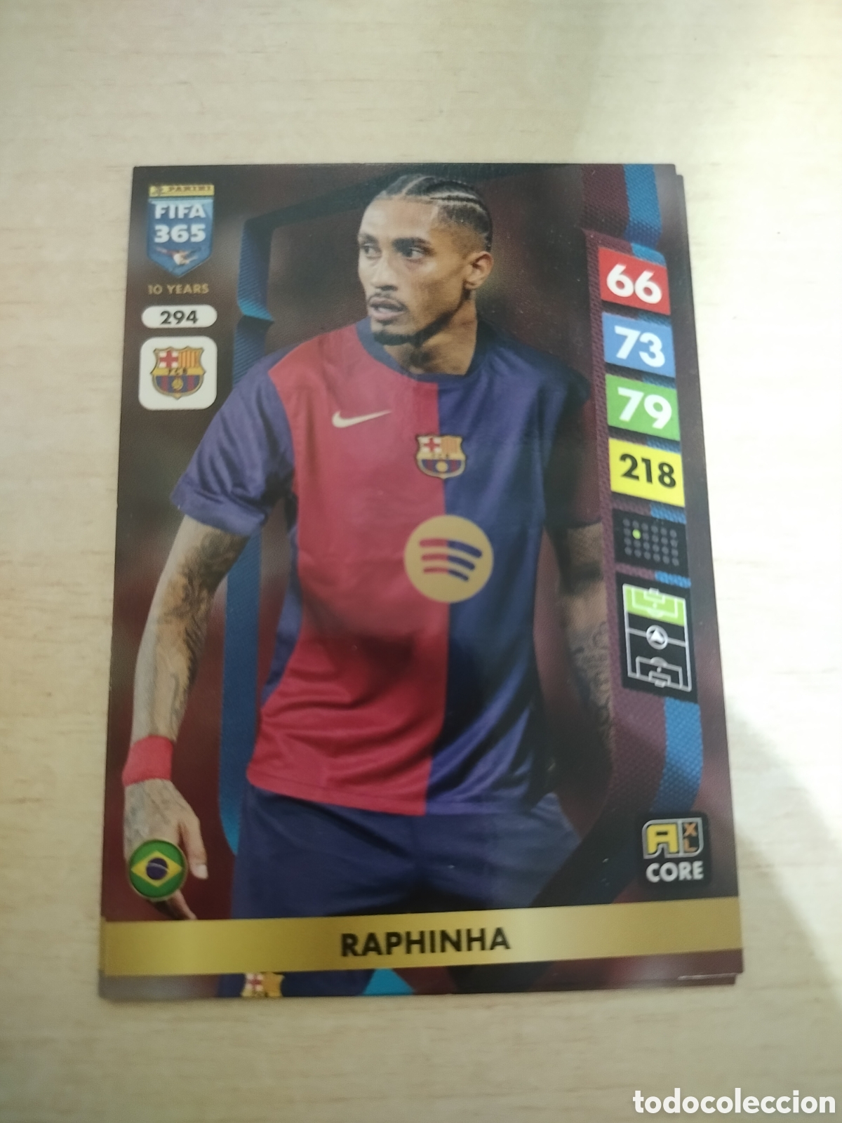 Fu&szlig;ball-Sticker: RAPHINHA 294 ADRENALYN XL FIFA 365 2024 2025 24 25