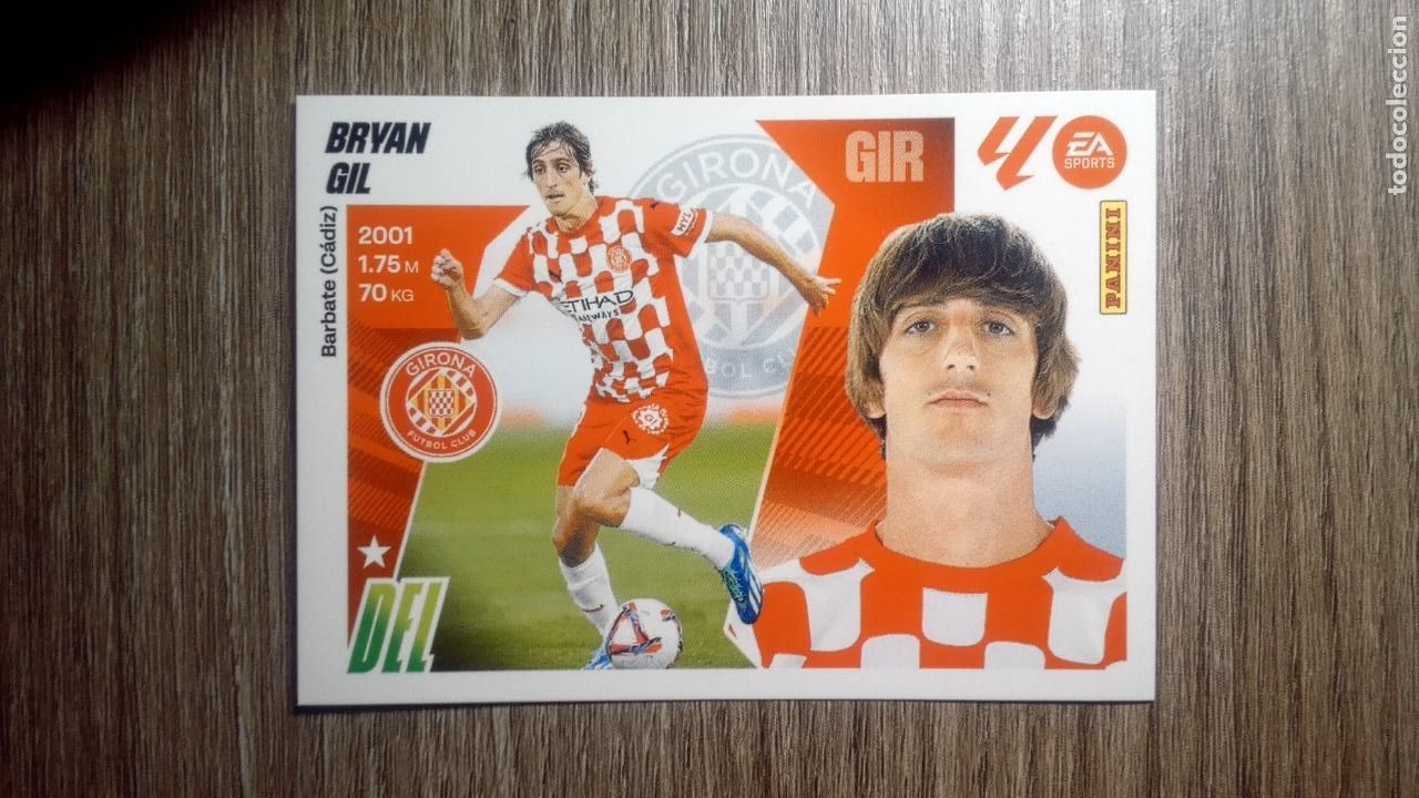 Figurine di Calcio: Liga ESTE 2025-26 17 BIS-. BRYAN GIL Girona PANINI 2025/26 25 26