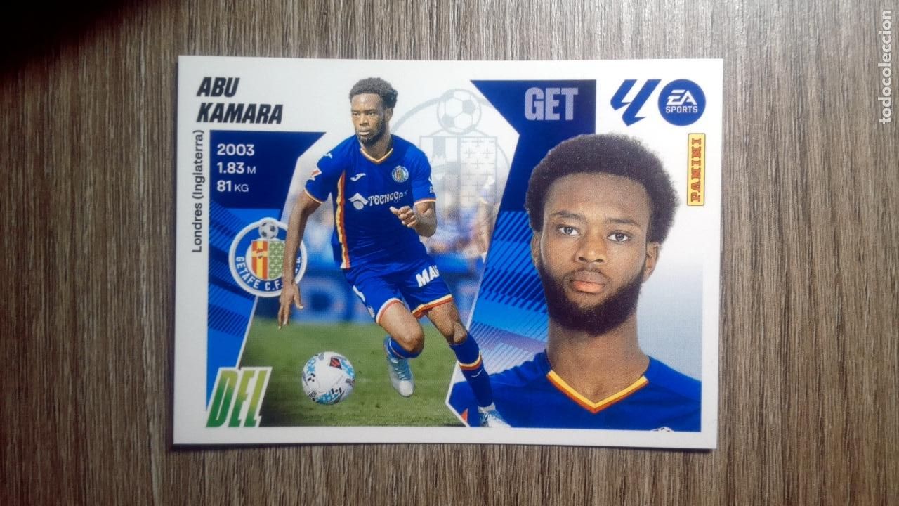 Figurine di Calcio: Liga ESTE 2025-26 17 BIS-. ABU KAMARA Getafe PANINI 2025/26 25 26