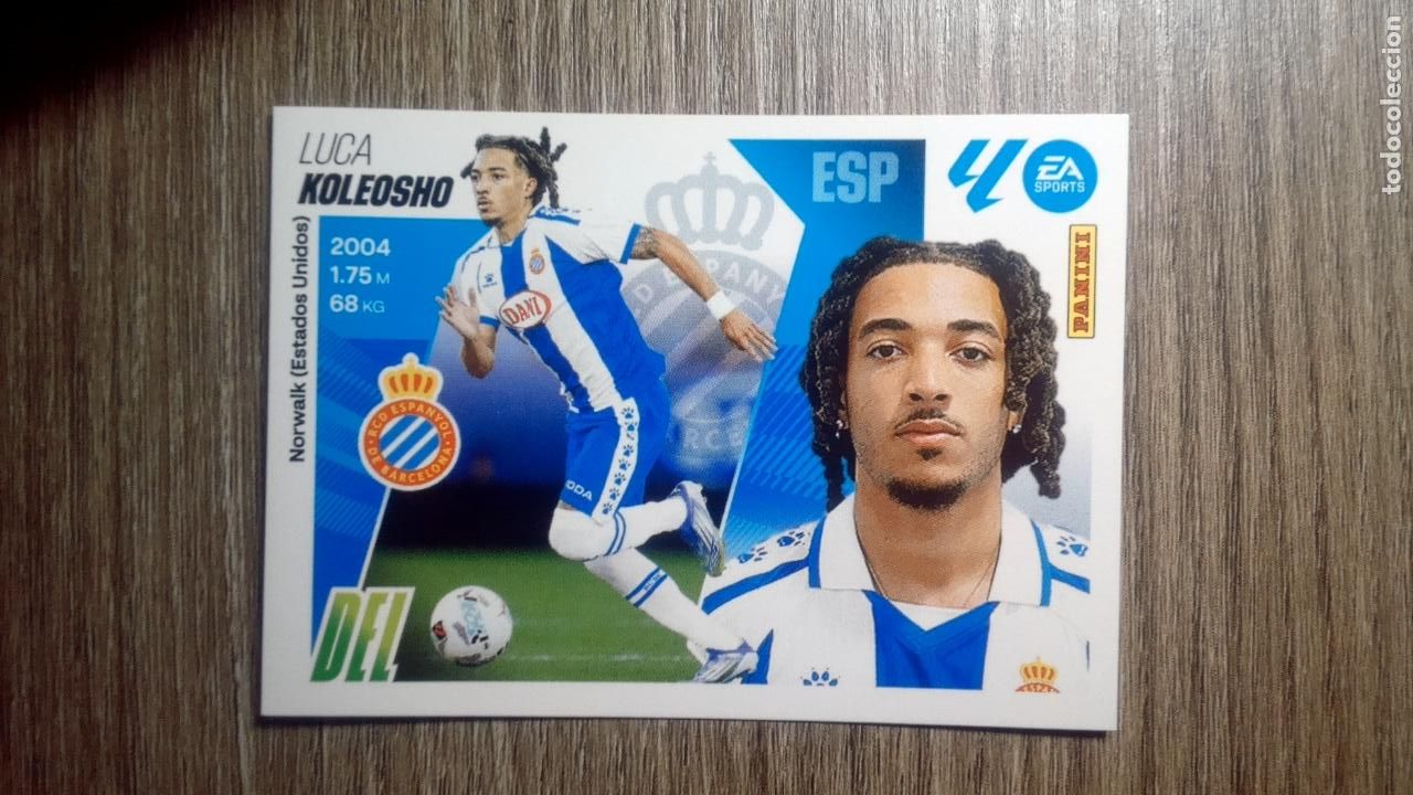 Fu&szlig;ball-Sticker: Liga ESTE 2025-26 17 BIS., KOLEOSHO Espanyol PANINI 2025/26 25 26