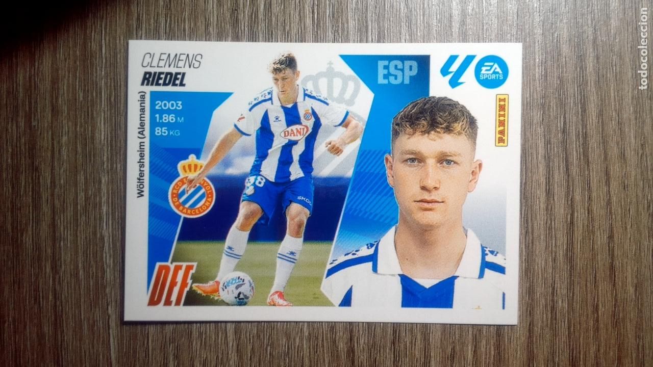 Fu&szlig;ball-Sticker: Liga ESTE 2025-26 8 BIS-. RIEDEL Espanyol PANINI 2025/26 25 26