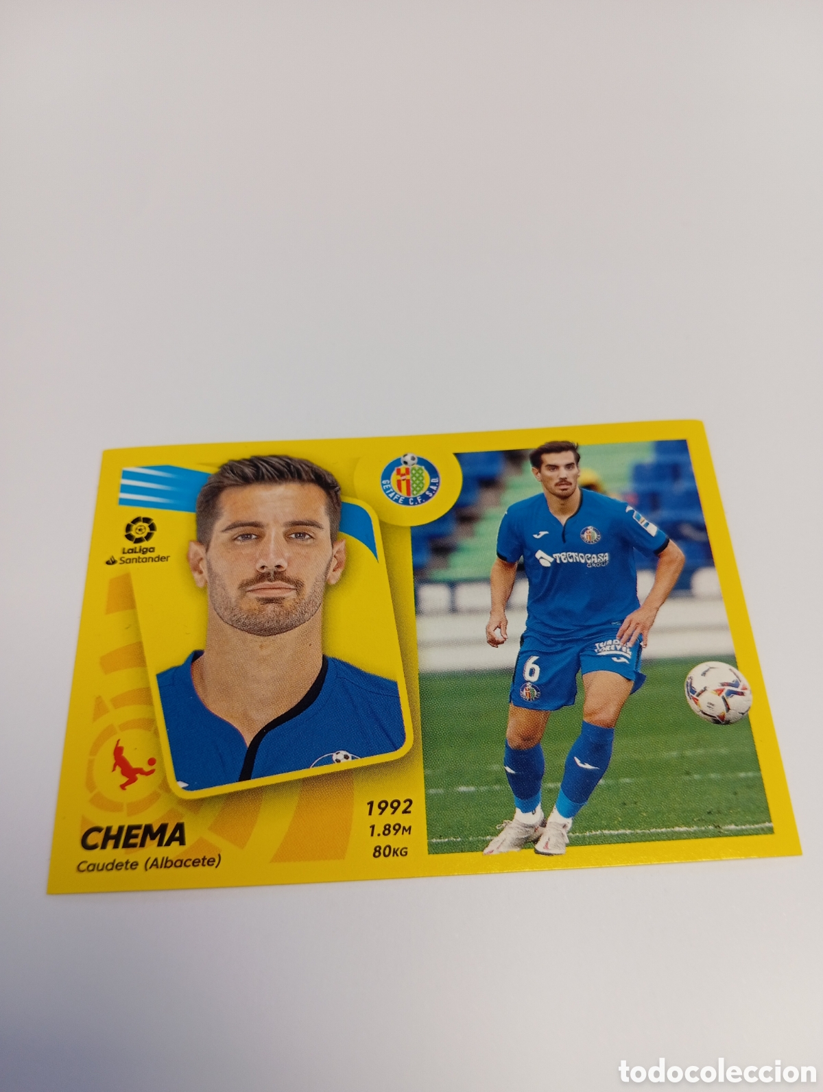 Fu&szlig;ball-Sticker: Chema 9 GETAFE 21-22 ESTE 2021 2022 PANINI