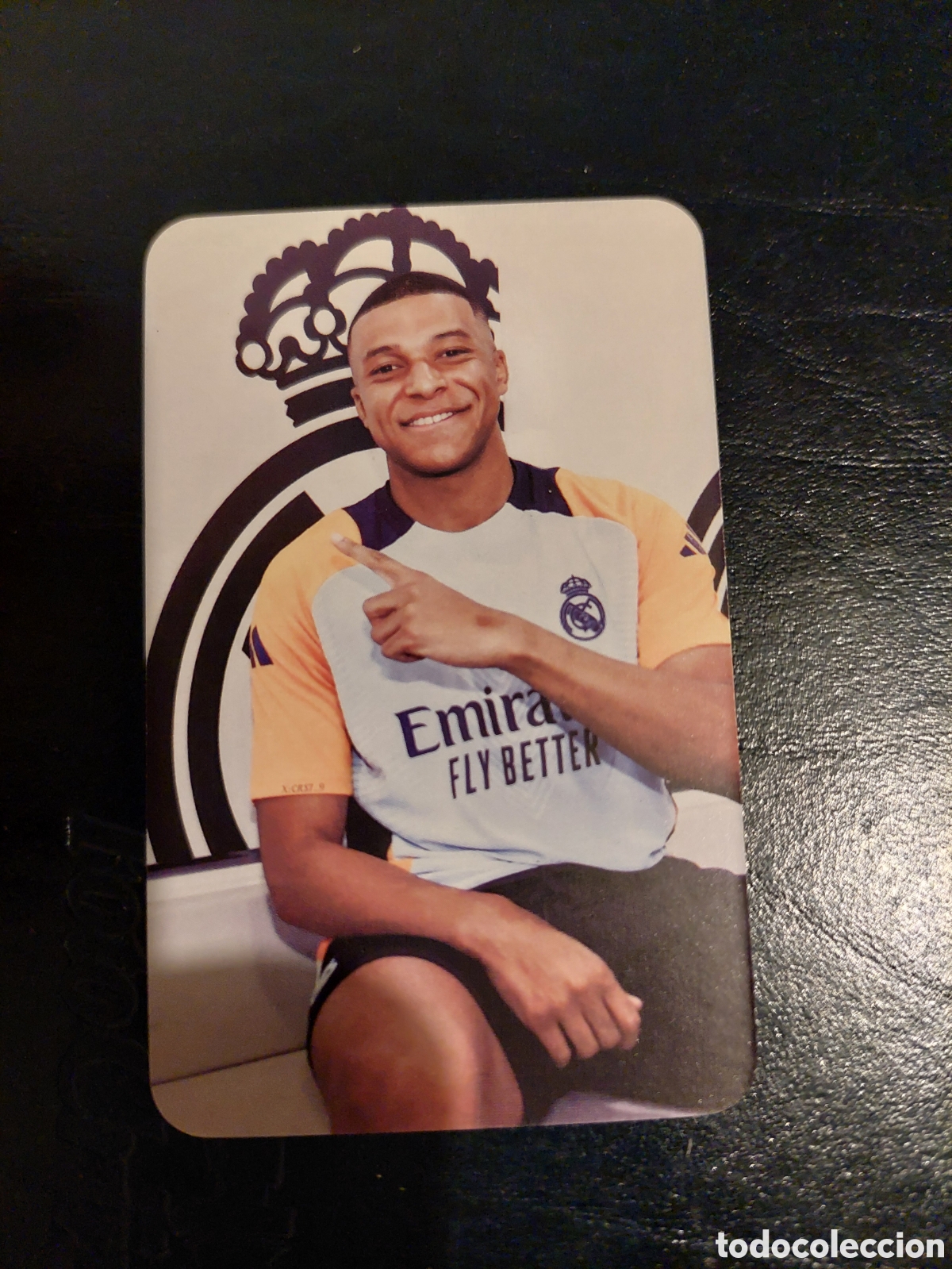 Cromos de F&uacute;tbol: Lomo Cards #01 Kylian Mbappe REAL MADRID