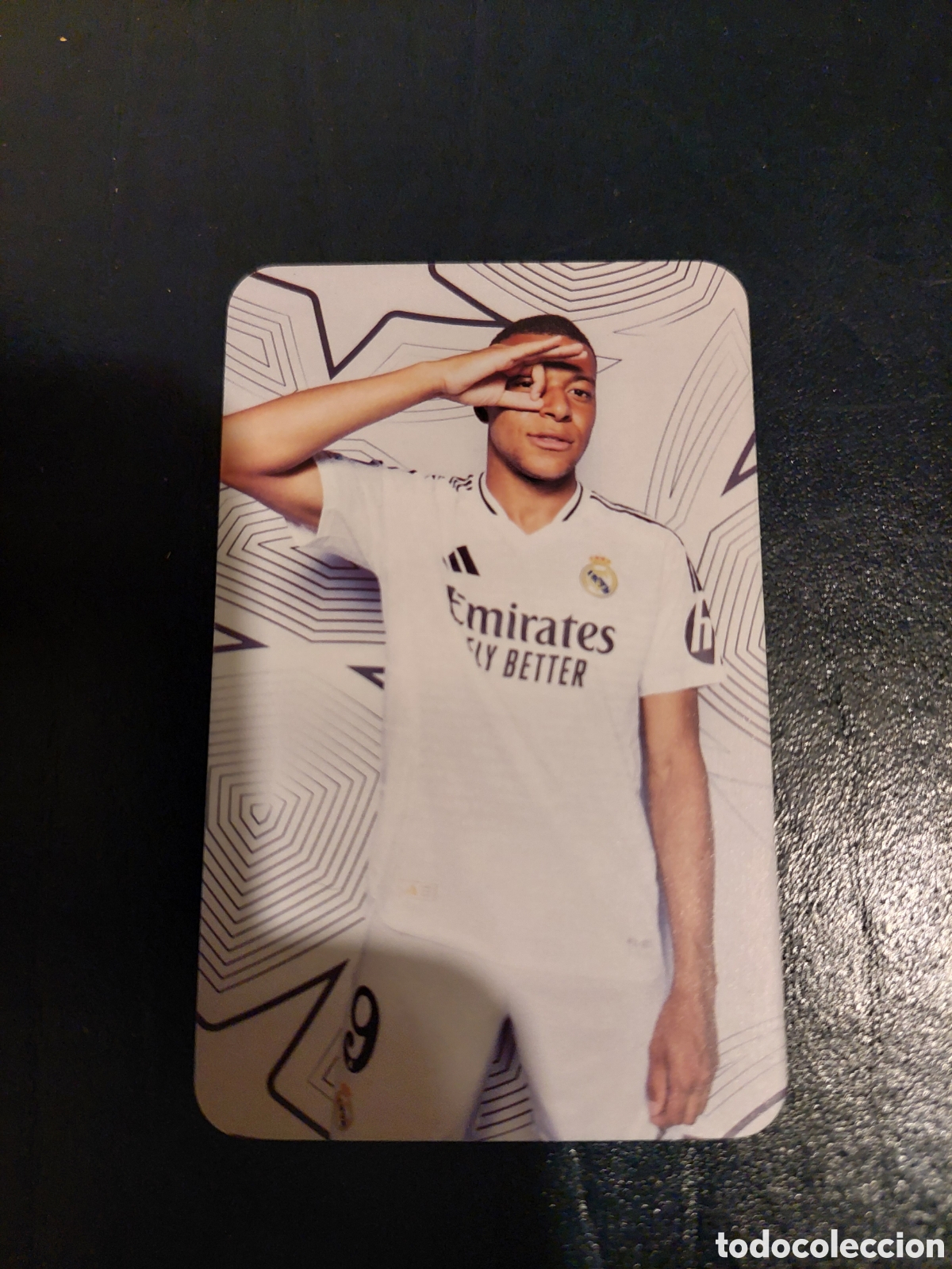 Cromos de F&uacute;tbol: Lomo Cards #04 Kylian Mbappe REAL MADRID