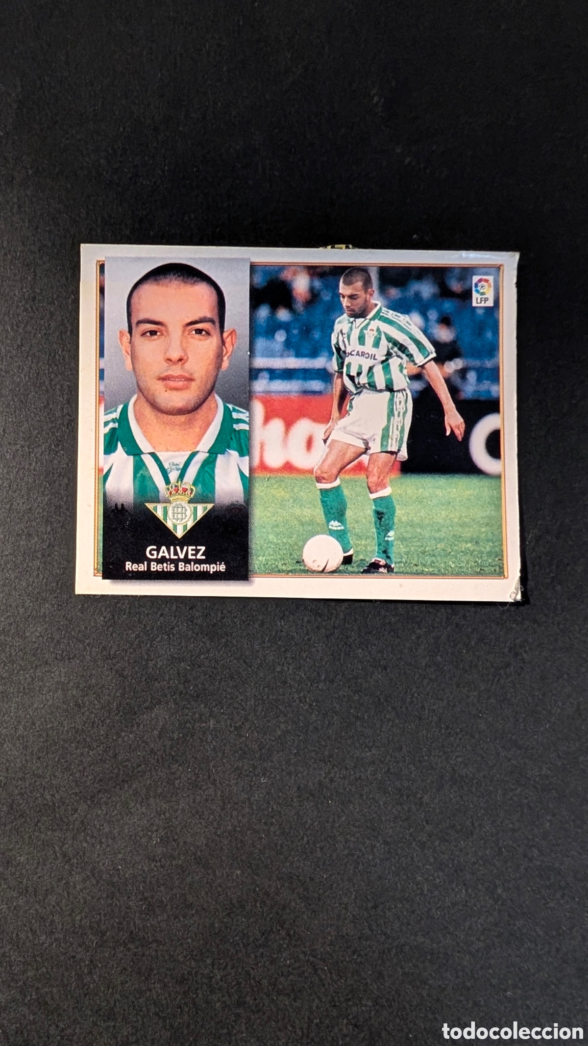 Cromos de F&uacute;tbol: GALVEZ BETIS COLOCA LIGA ESTE 1998/99 98 99 VENTANILLA