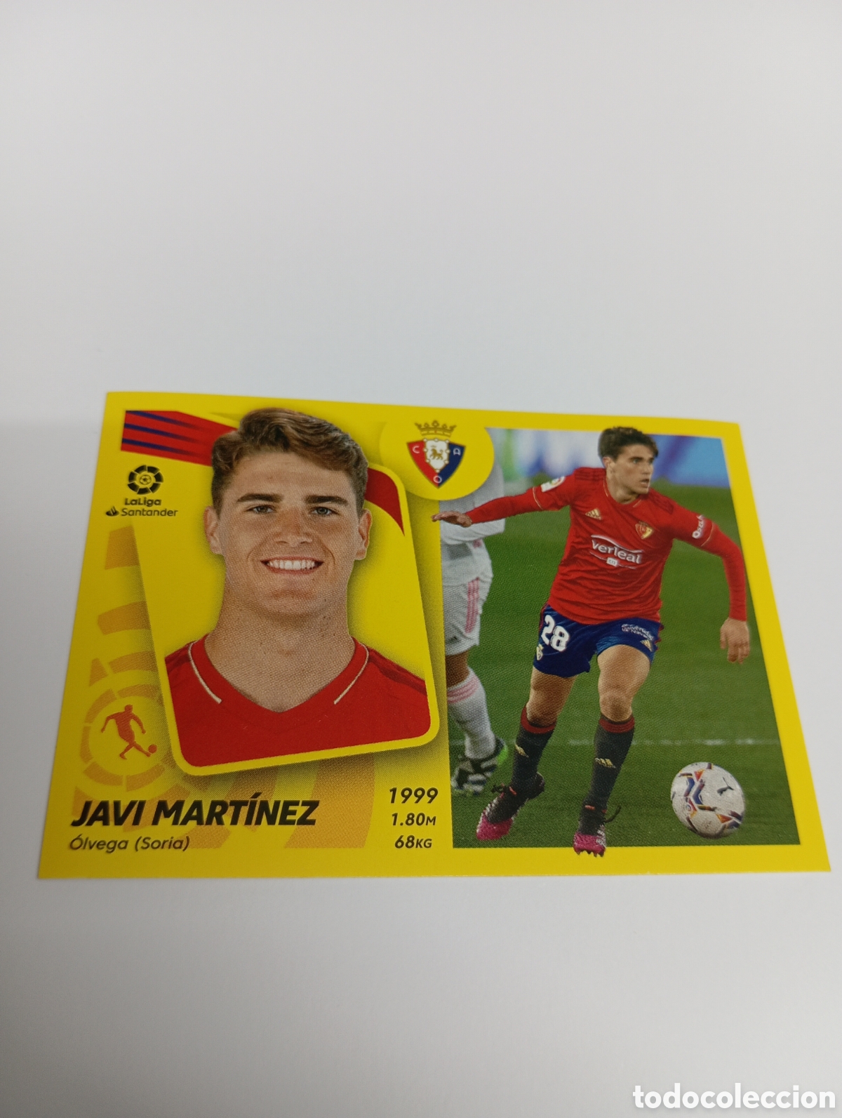 Cromos de Futebol: Javi Mart&iacute;nez 13 B OSASUNA 21-22 ESTE 2021 2022 PANINI